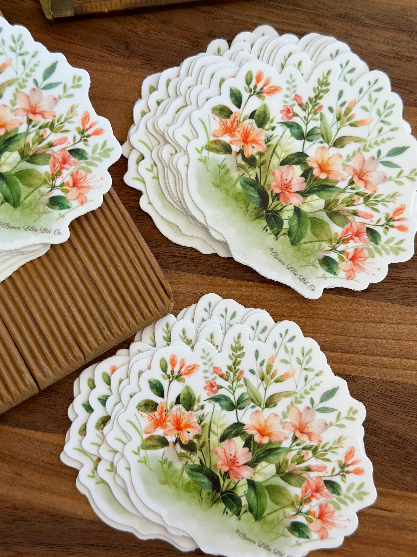 Honeysuckle’s: 3” Waterproof Vinyl Sticker | June Birth Flower *Free Shipping