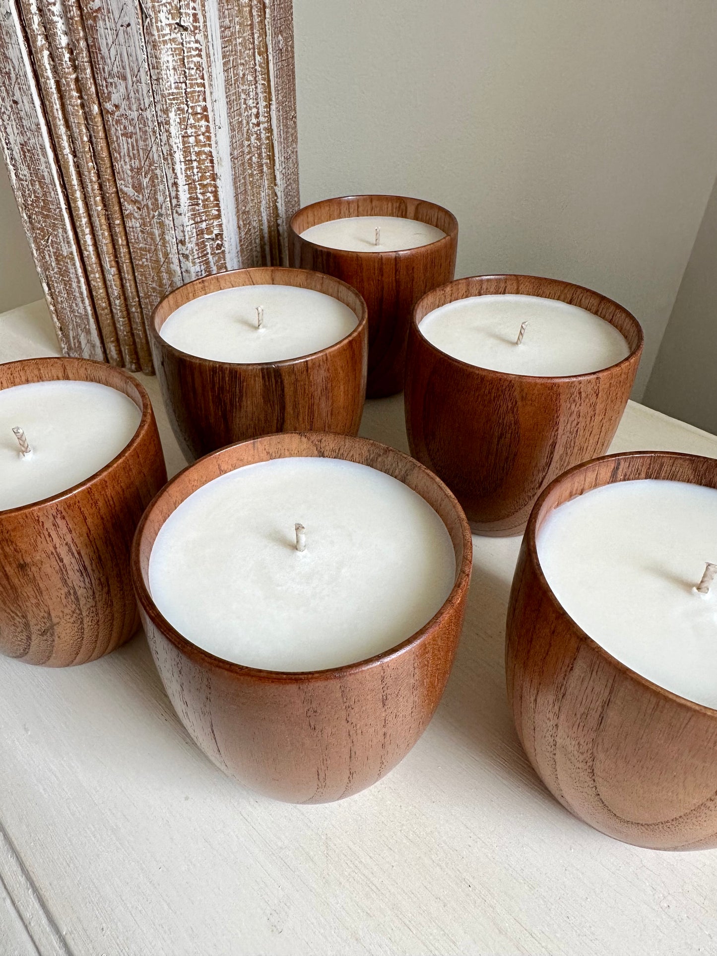 Handpoured Organic Driftwood Candles