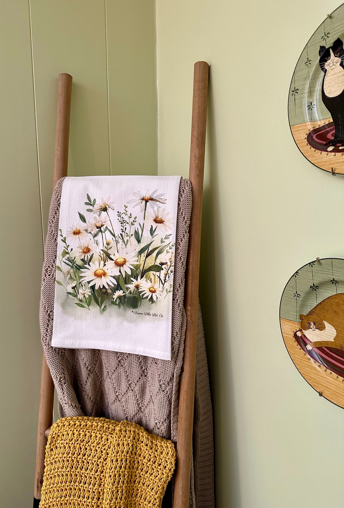 Tea Towel: Daisies