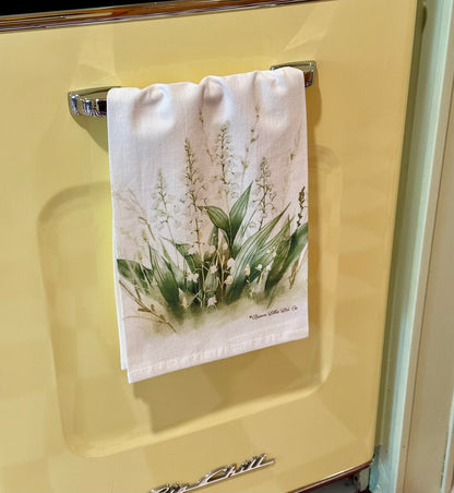 Tea Towel: Lily of the Valley