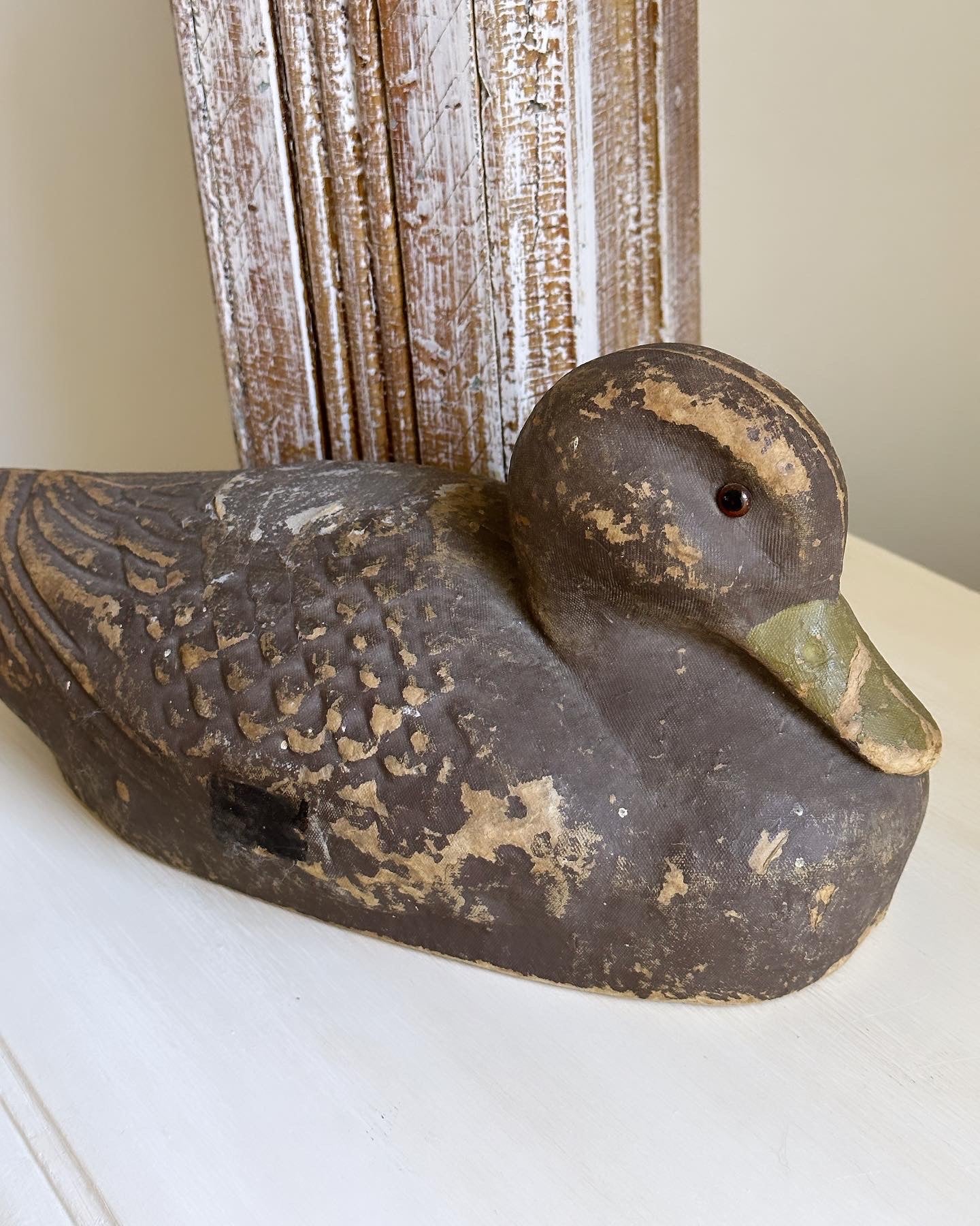 KAE: Vintage Mallard Duck Decoy