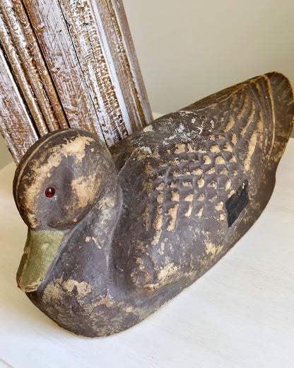 KAE: Vintage Mallard Duck Decoy