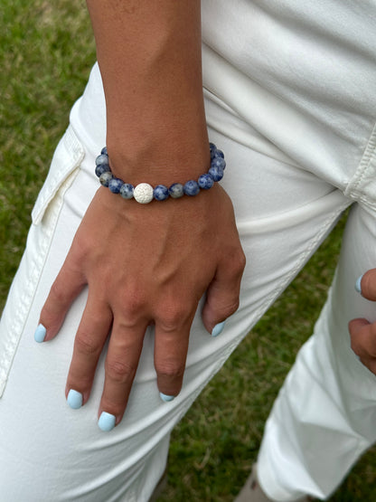 Marine: by Brown Lillie *Stone bracelet