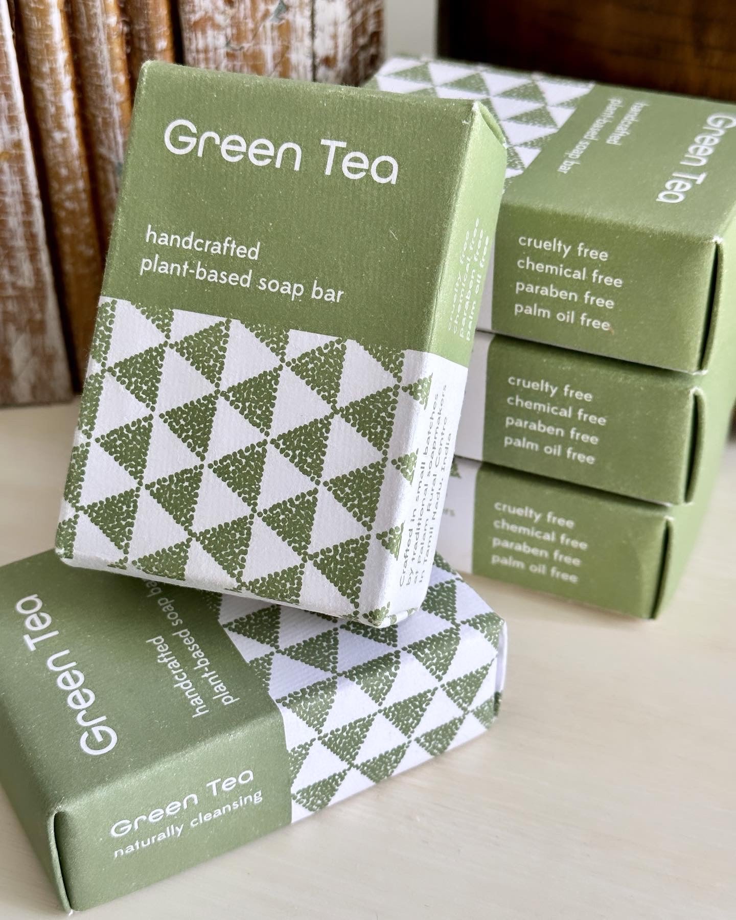 Plant Based Soap Bar: Green Tea