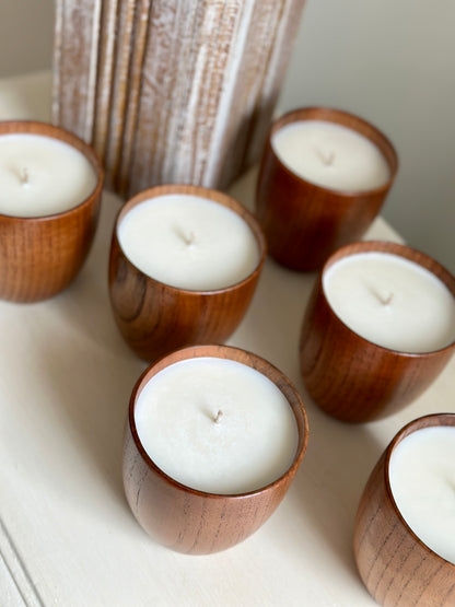 Handpoured Organic Driftwood Candles