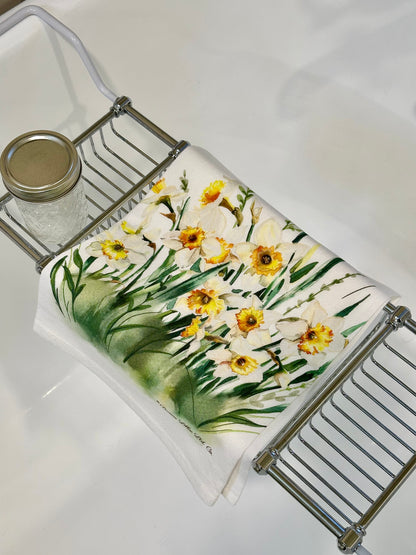 Tea Towel: Daffodils