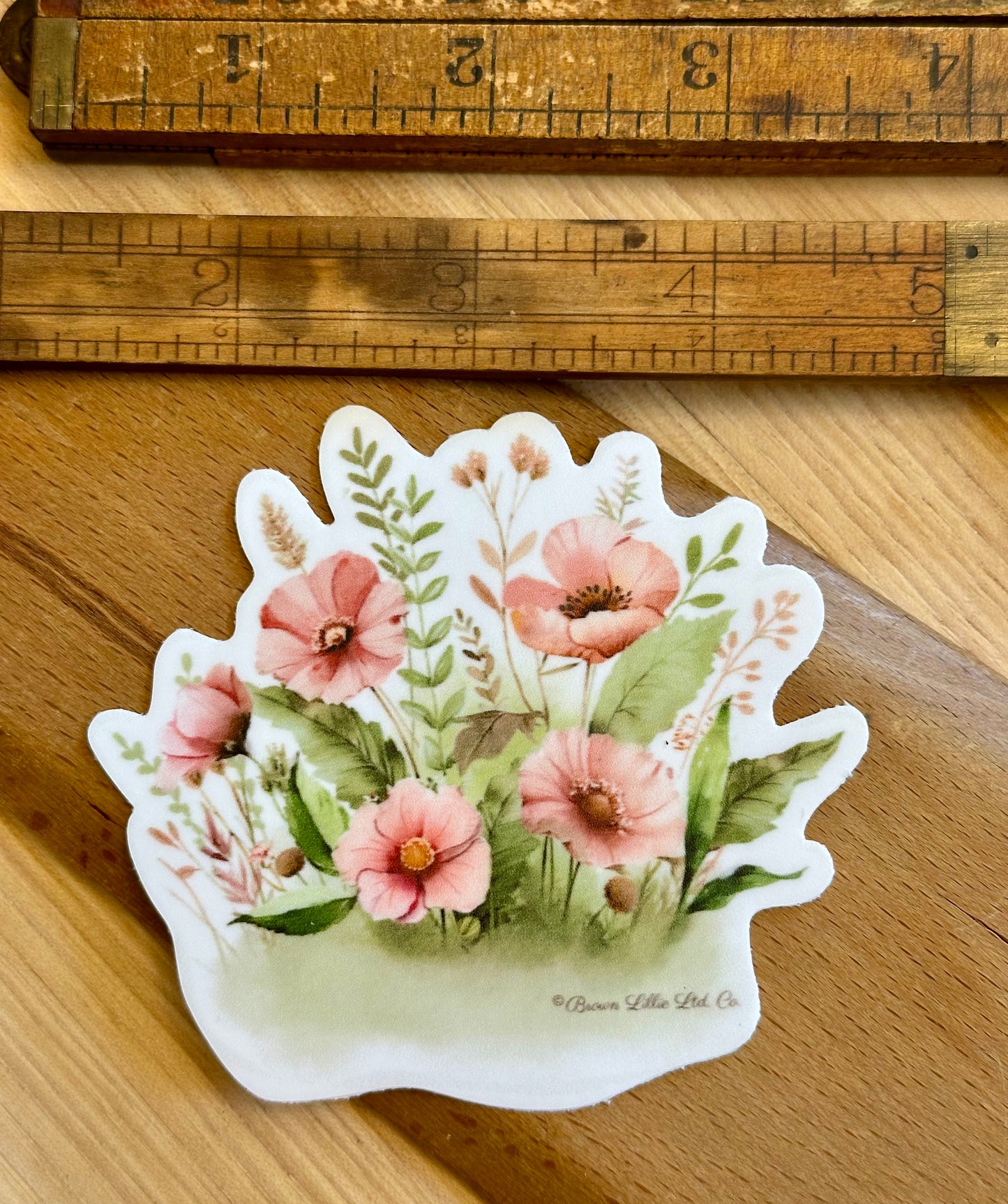 Pink Primroses: 3” Waterproof Vinyl Sticker | February Birth Flower *Free Shipping