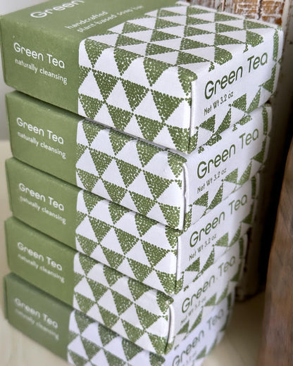 Plant Based Soap Bar: Green Tea