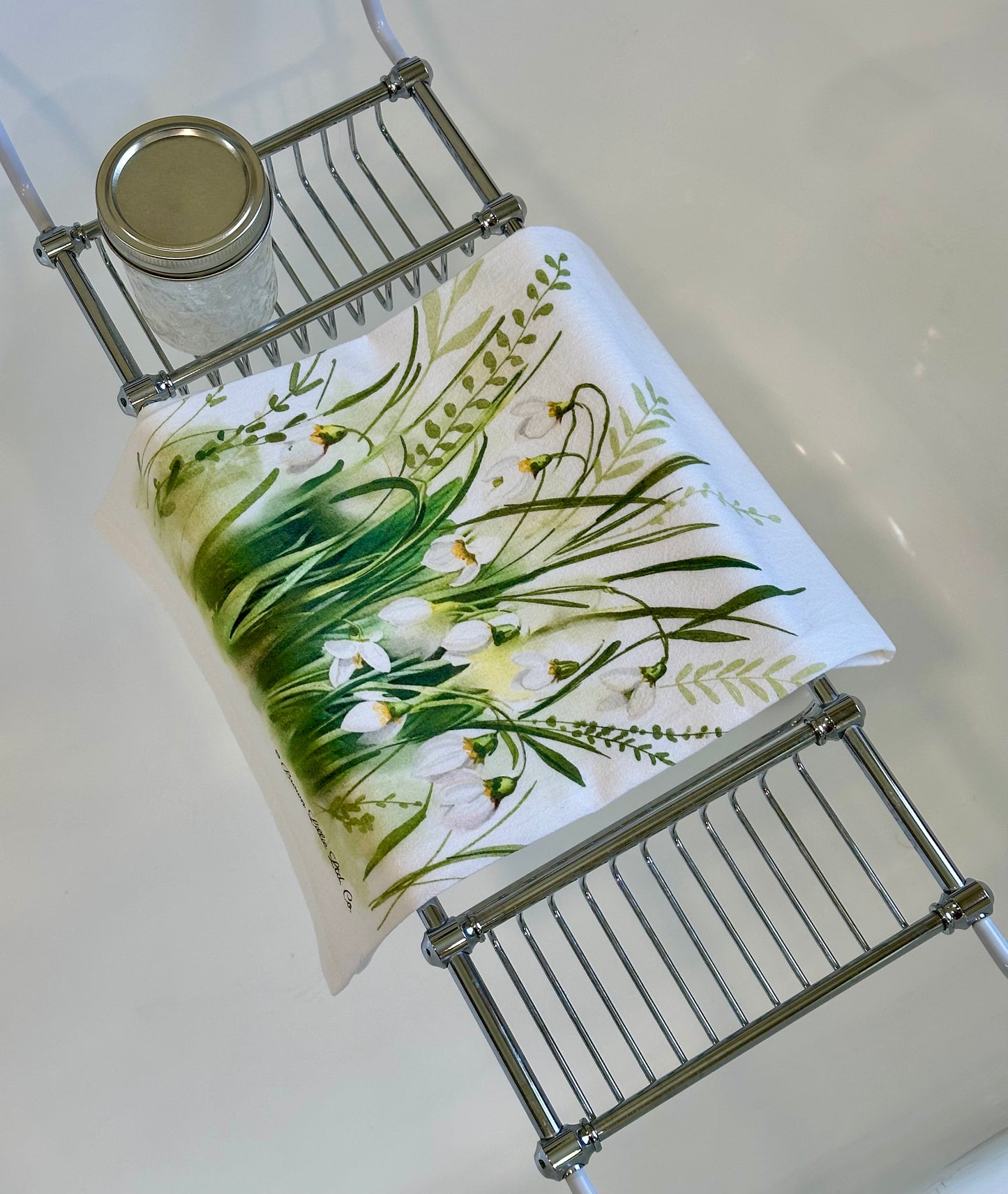 Tea Towel: Snowdrops