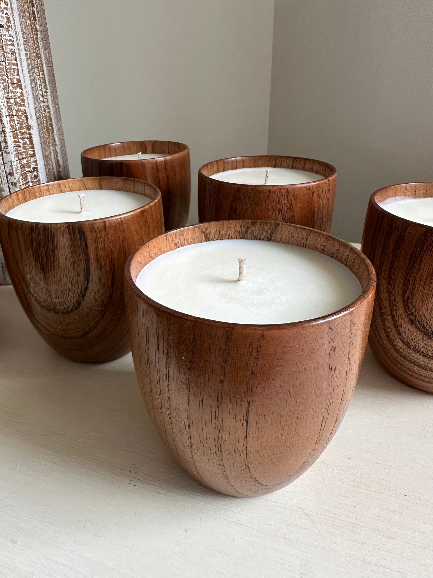 Handpoured Organic Driftwood Candles