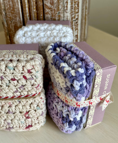 Sugar Cookie Soap Washcloth Set