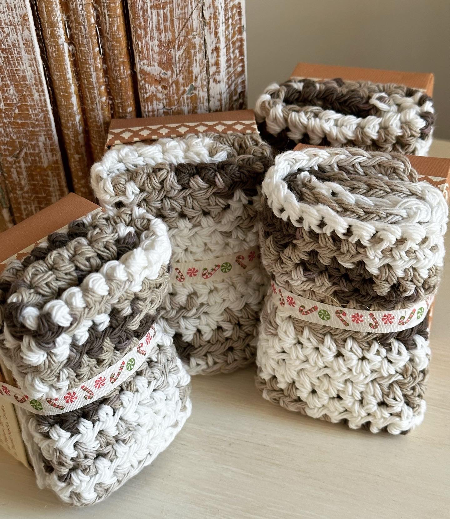 Gingerbread Soap Washcloth Set