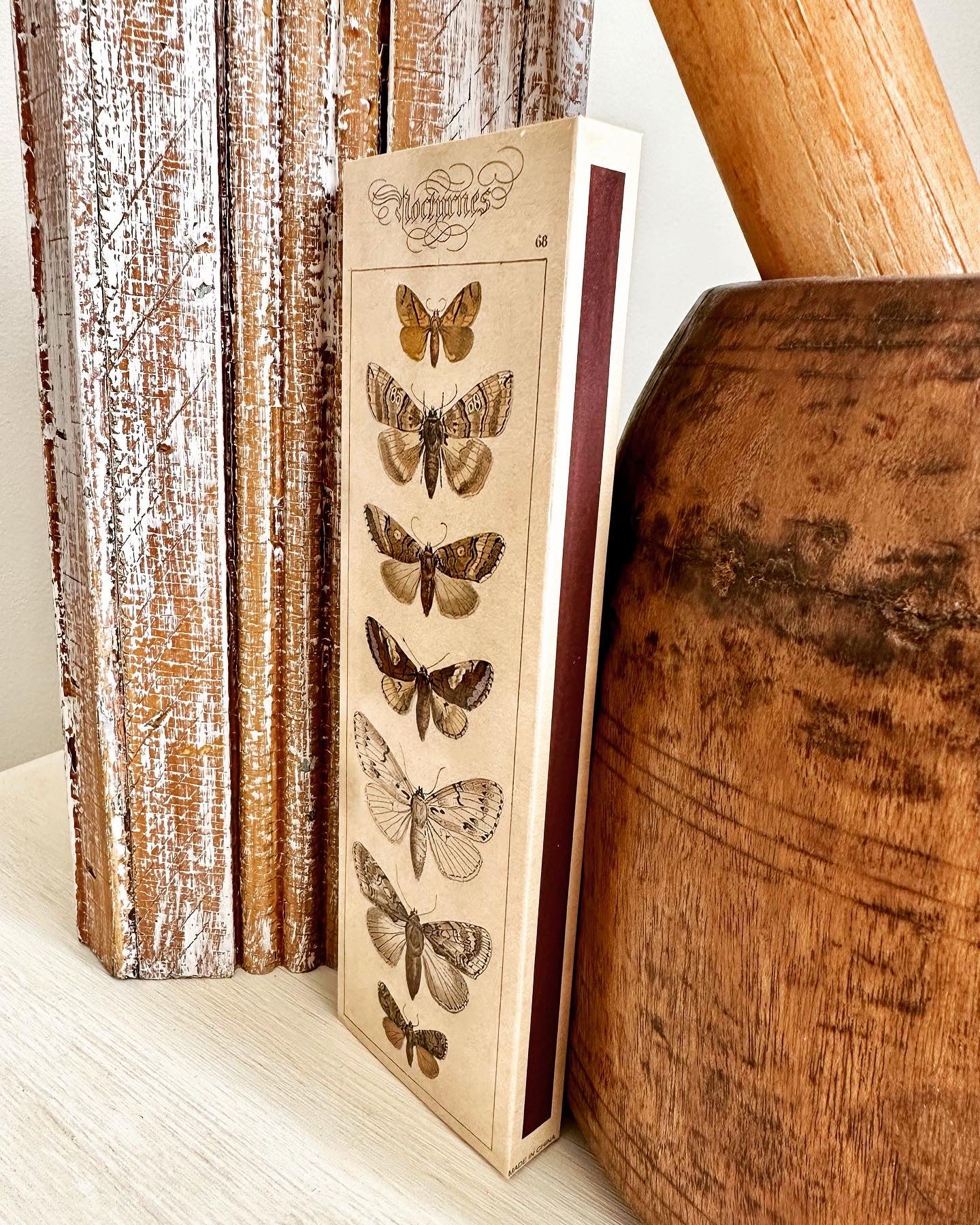 Nature Moth Matches Box